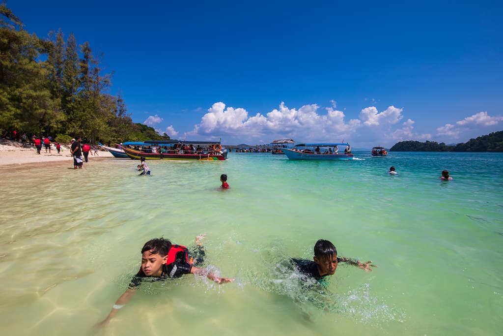 Beras Basah Beach view 3