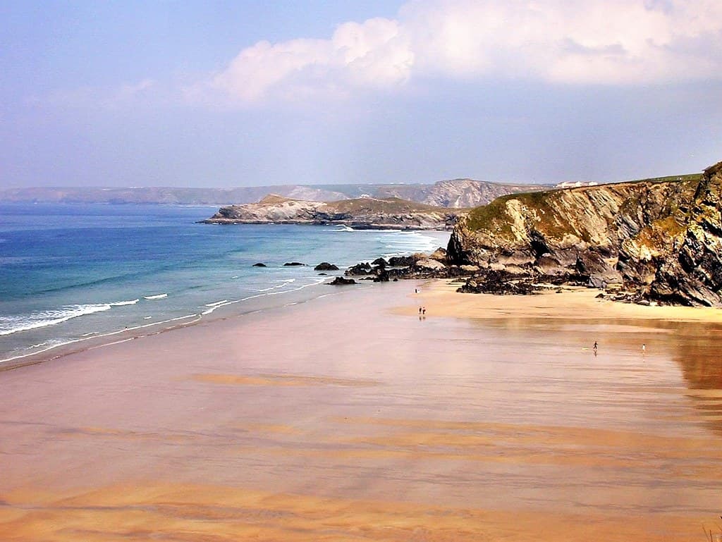 Mawgan Porth Beach — photo by Robert.Pittman