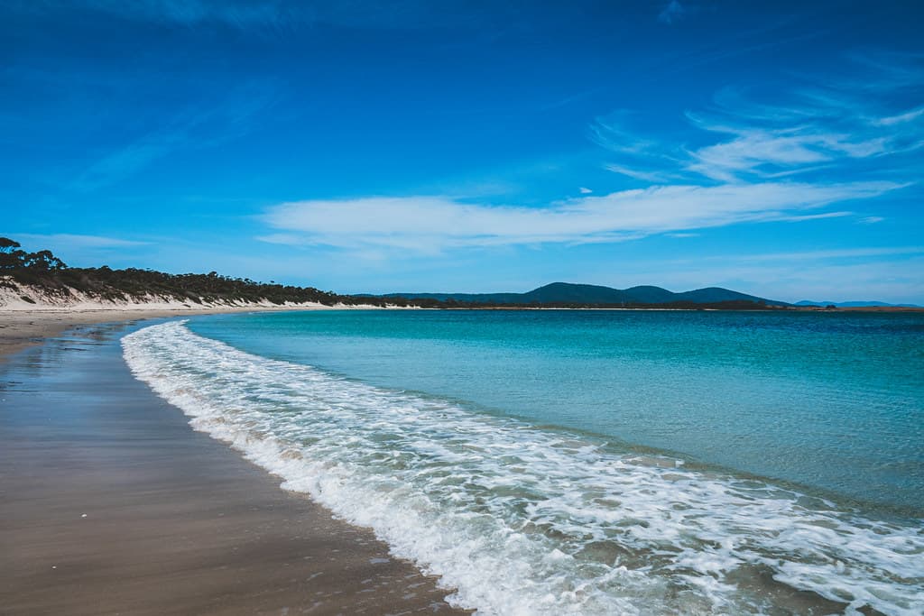 Soldiers Beach, Maria Island National Park, Tasmania