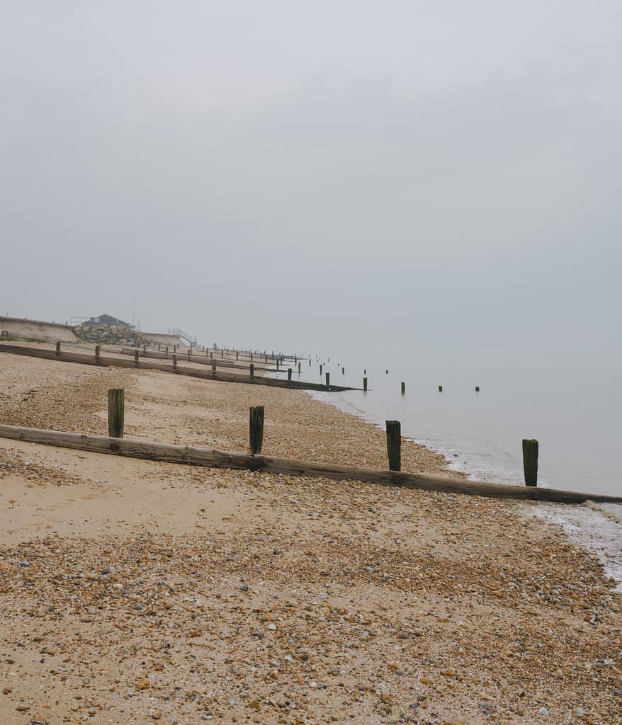 Whitstable Beach — photo by Michael Dales