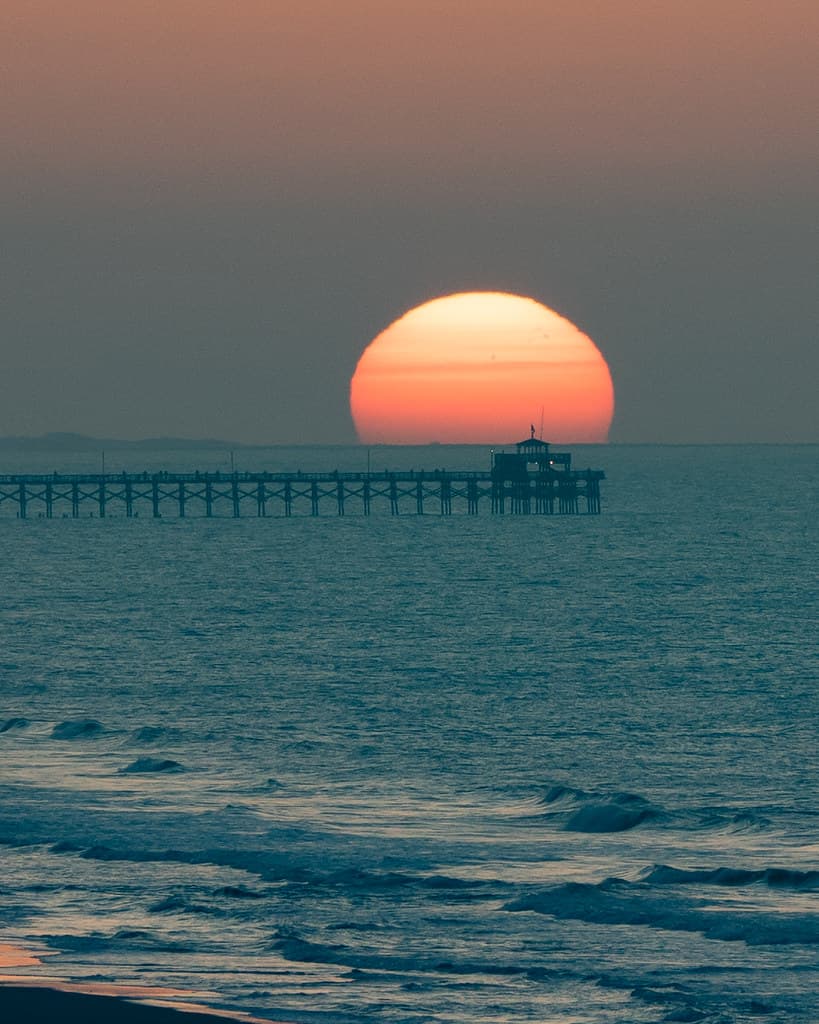 Cherry Grove Pier Sunrise (Explored)