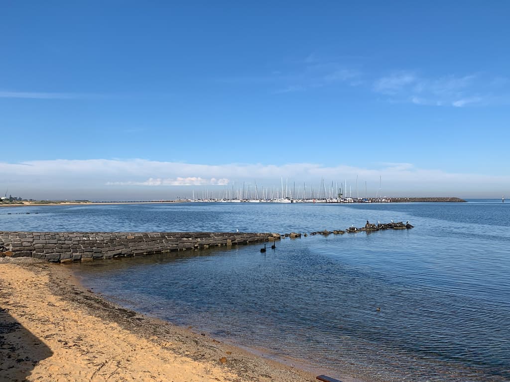 Calm morning @ Brighton Beach