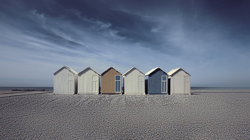 Cabines de plages (beach cabins)
