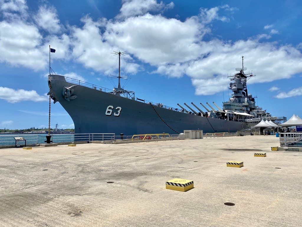 Battleship USS Missouri Memorial, Pearl Harbor, Honolulu, HI
