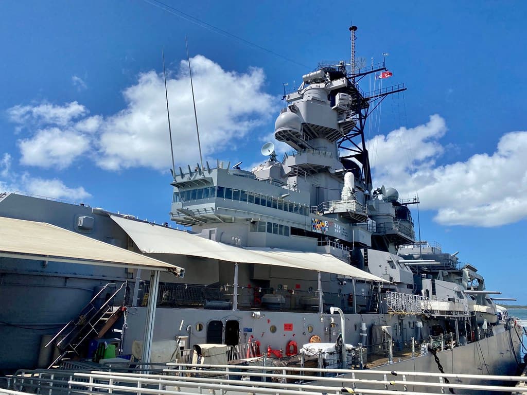 Battleship USS Missouri Memorial, Pearl Harbor, Honolulu, HI