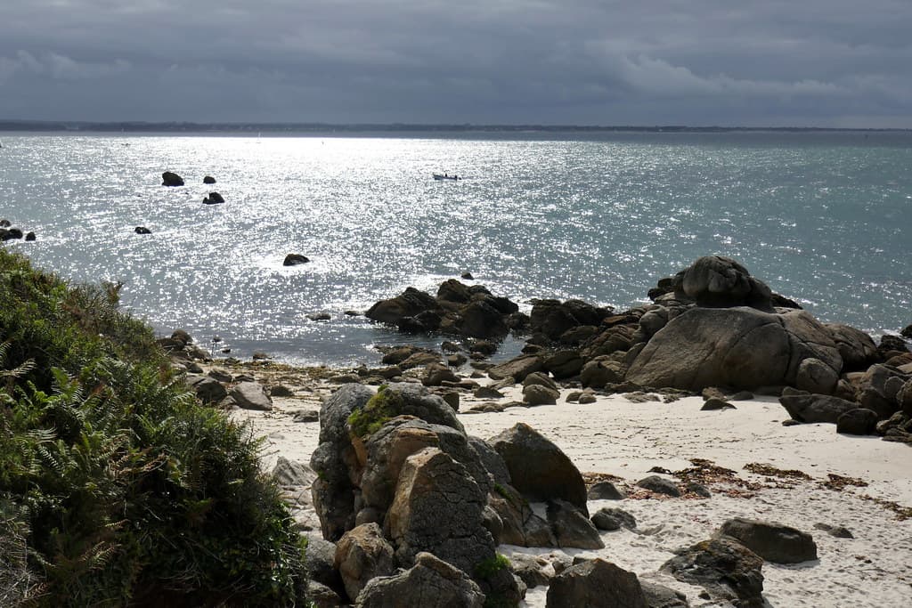 Pointe de Beg Meil, Fouesnant, Cornouaille, Finistère, Bretagne, France.