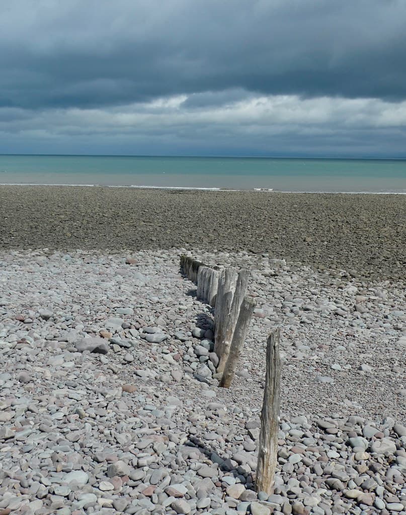 Bossington beach