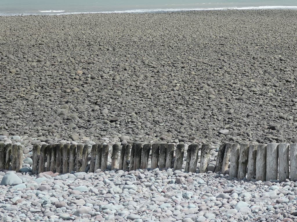Bossington beach