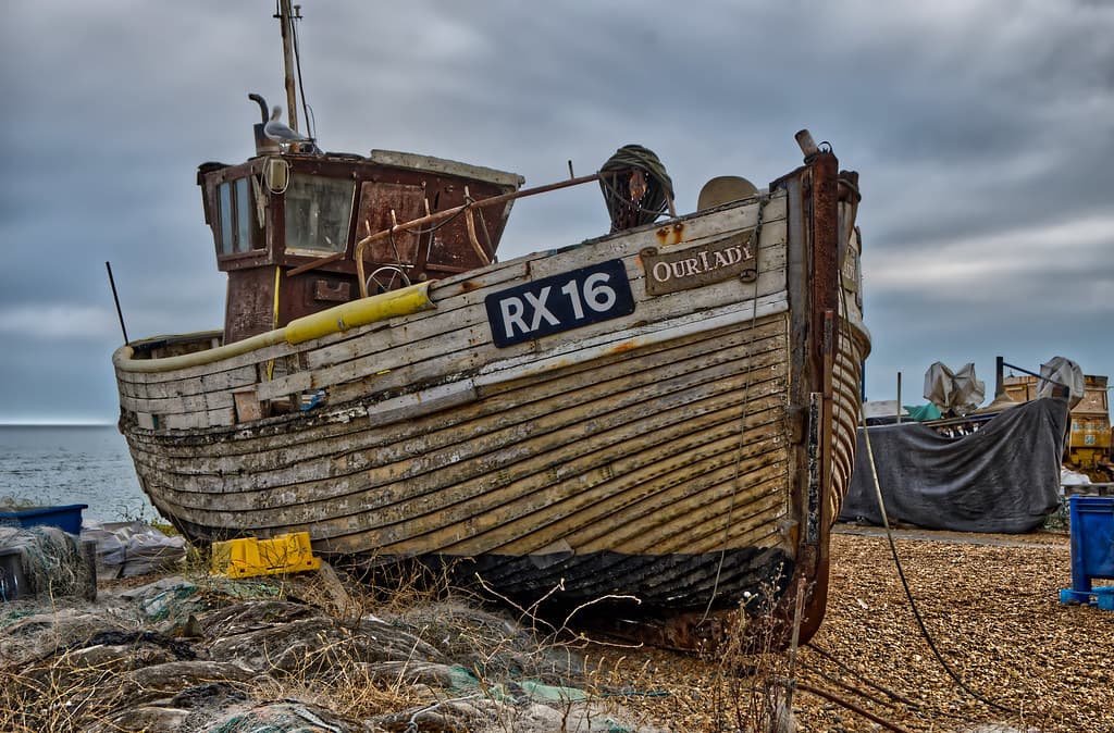 Hastings Beach — photo by Croydon Clicker