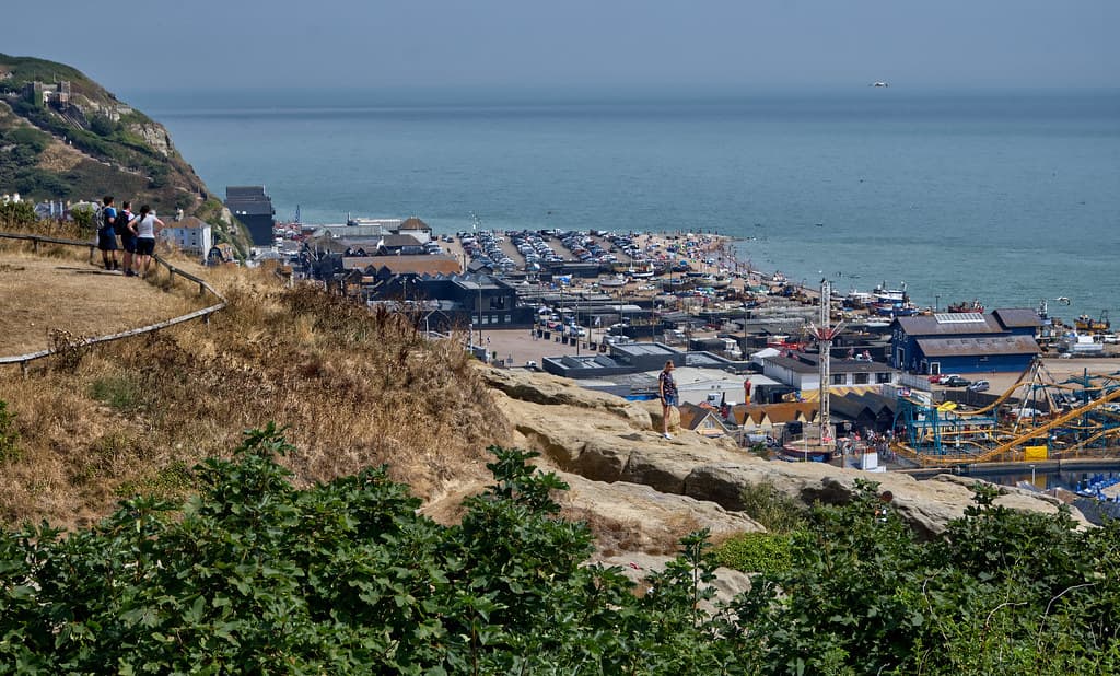 Hastings Beach — photo by Croydon Clicker