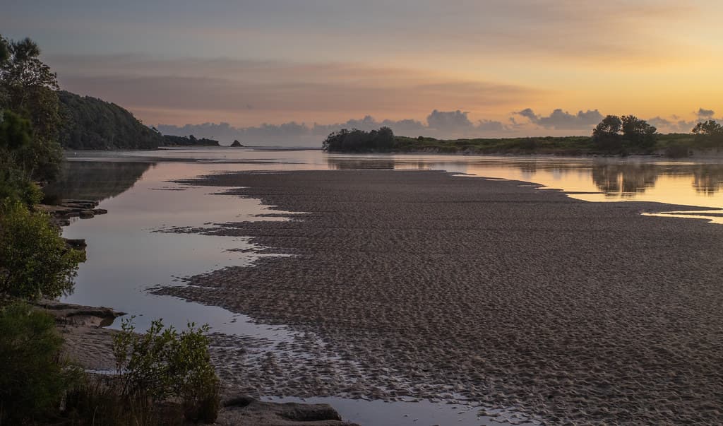 Creek at Valla Beach