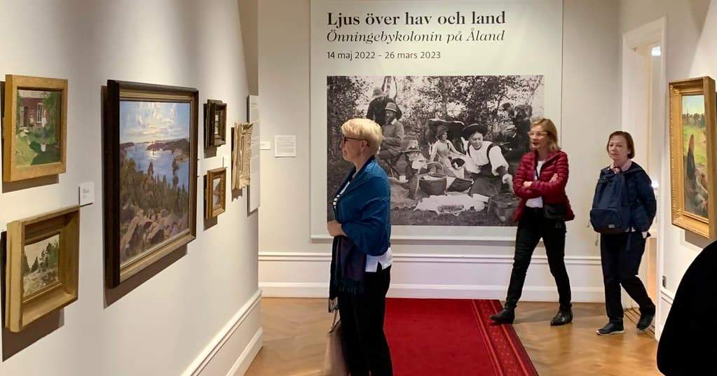 Prince Eugene's Waldemarsudde on Djurgarden - Stockholm, Sweden - September 7, 2022