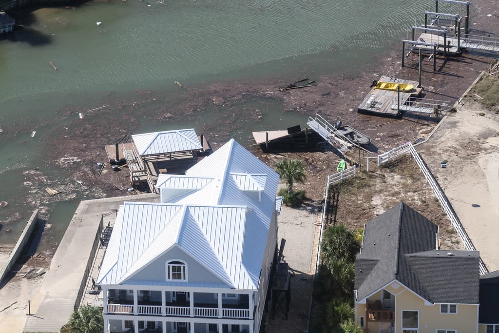 Hurricane River Beach view 2