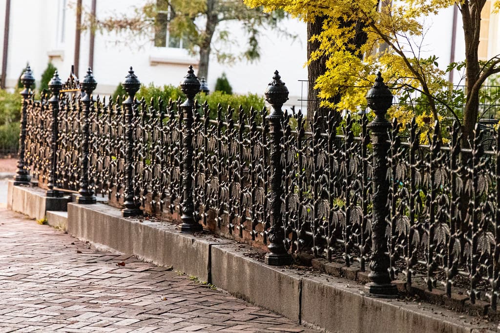 Iron Fence, Camp-Hubbard House, Norfolk, Virginia, United States
