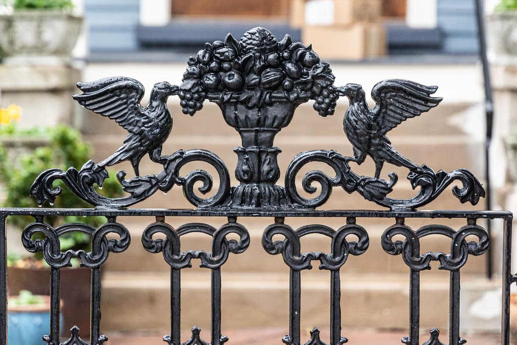 Gate, Thomas H. Smith House, Wilmington, North Carolina, United States