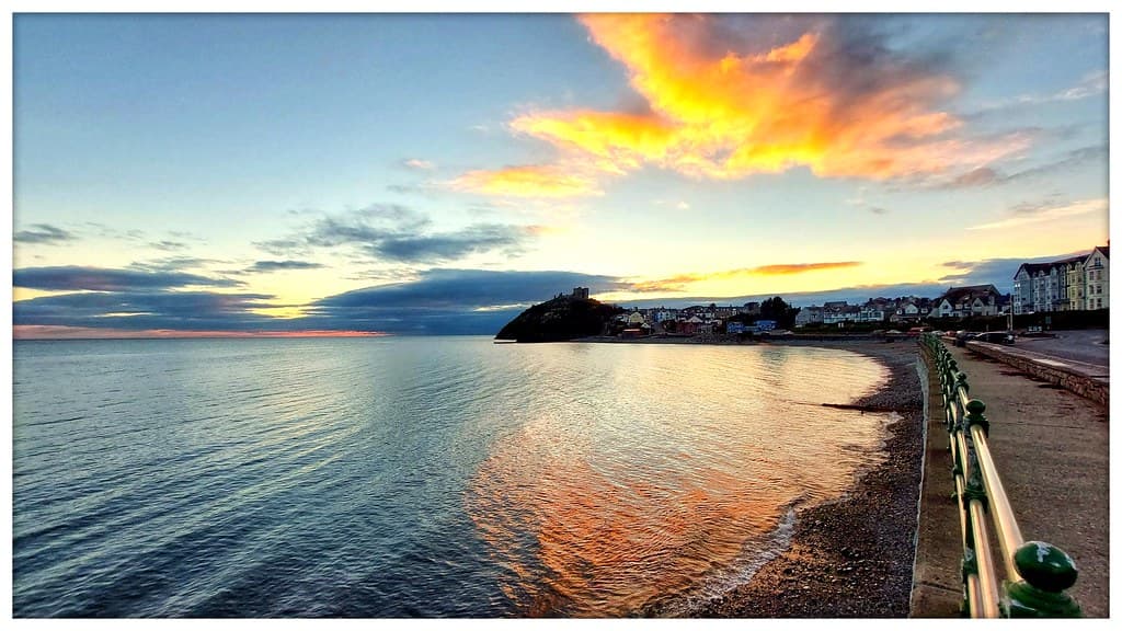 Criccieth Beach
