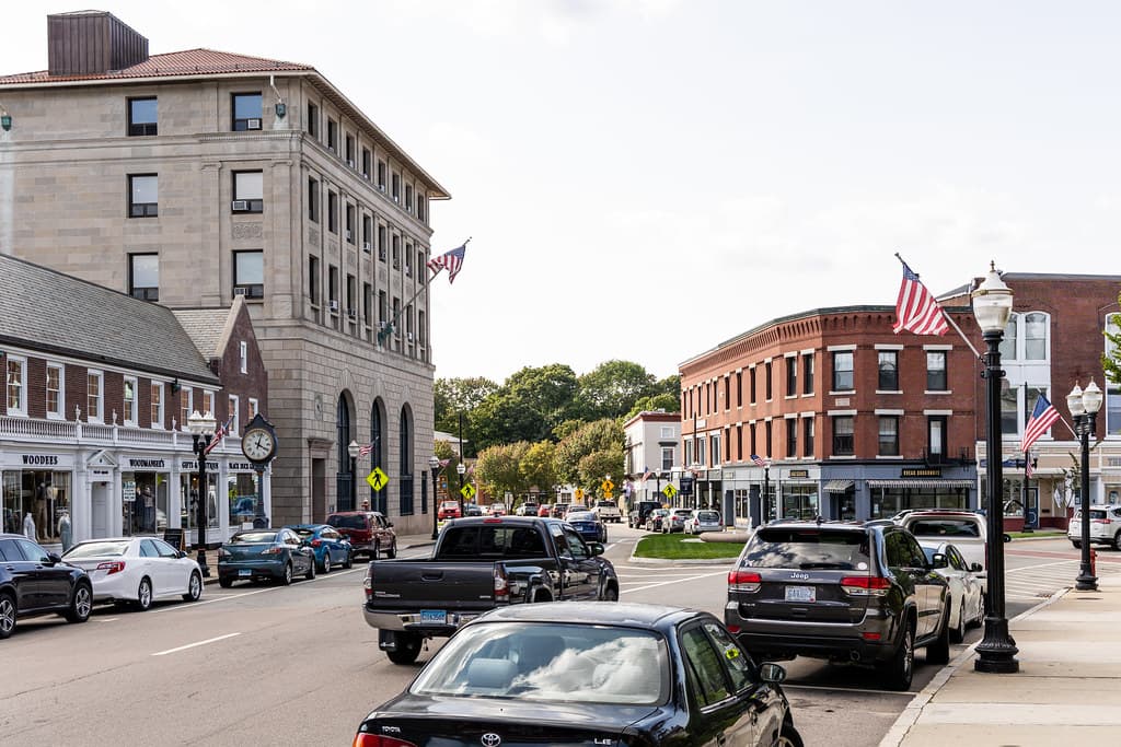 Downtown, Westerly, Rhode Island, United States