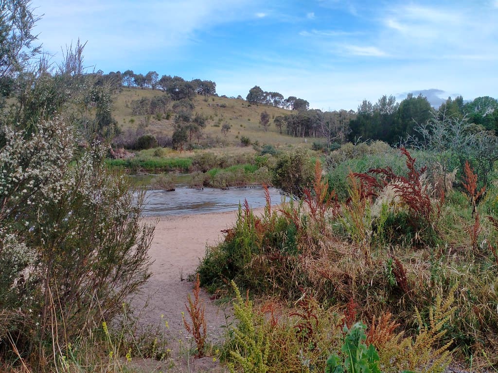 Murrumbidgee River beach