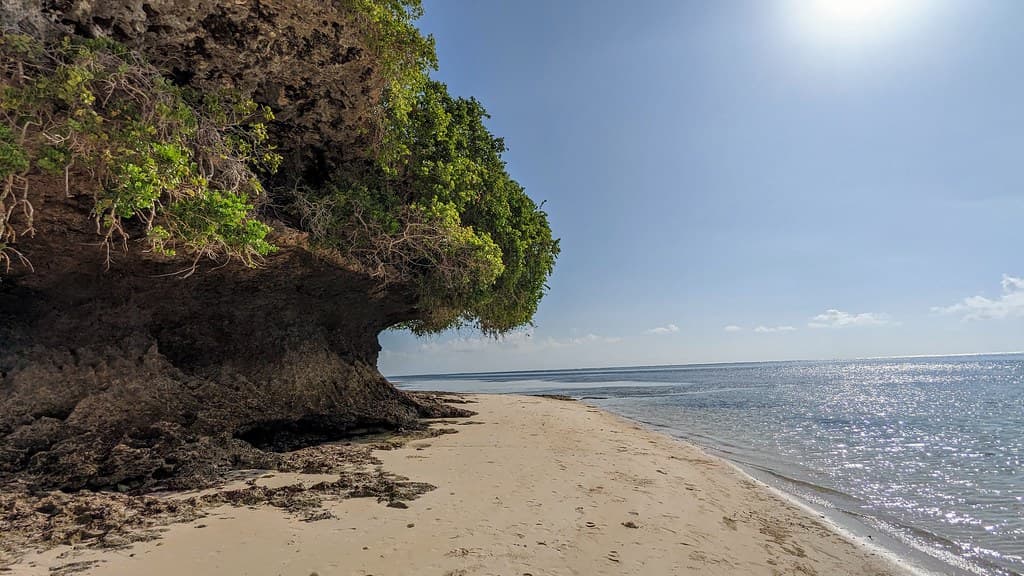 Maweni Beach — photo by Victor O'