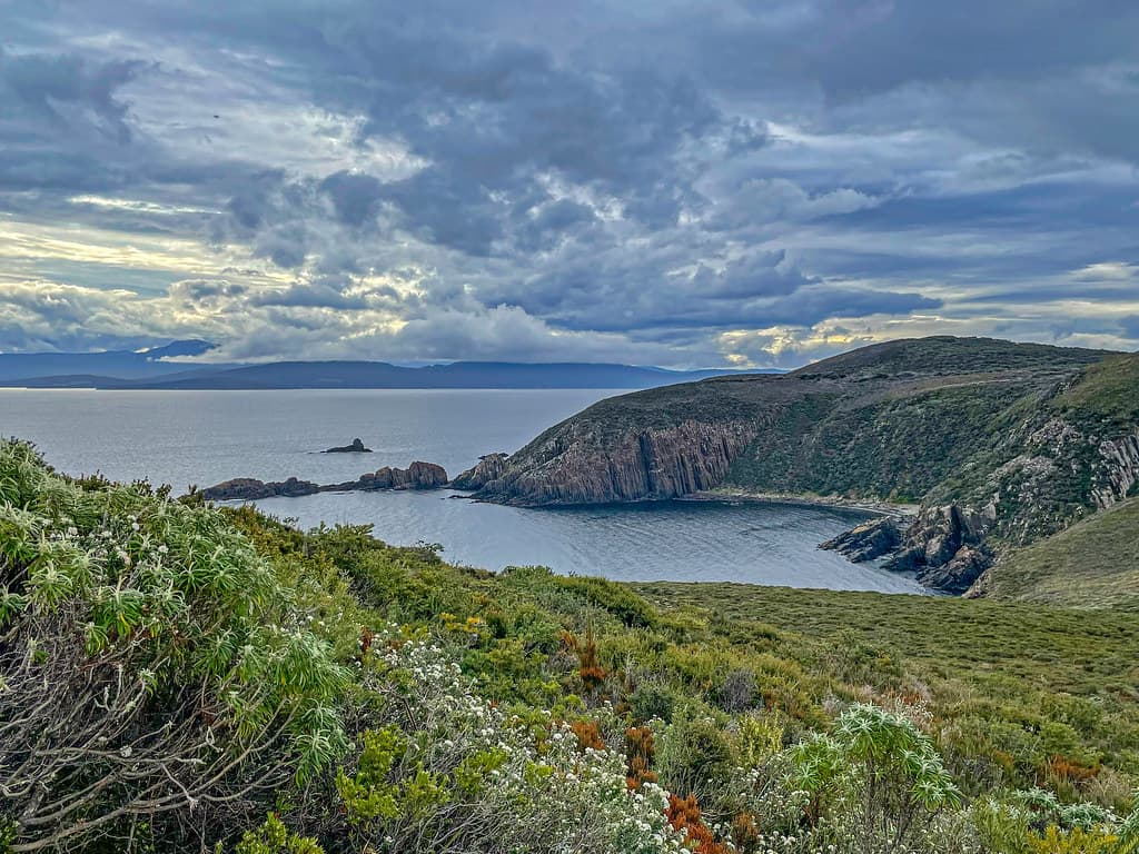 Courts bay - Kingborough, South Bruny, Tasmania, Australia