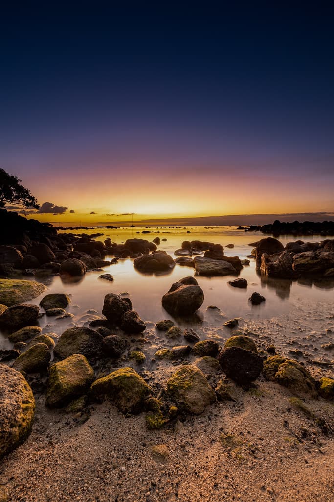 Grand Baie Public Beach — photo by orkomedix