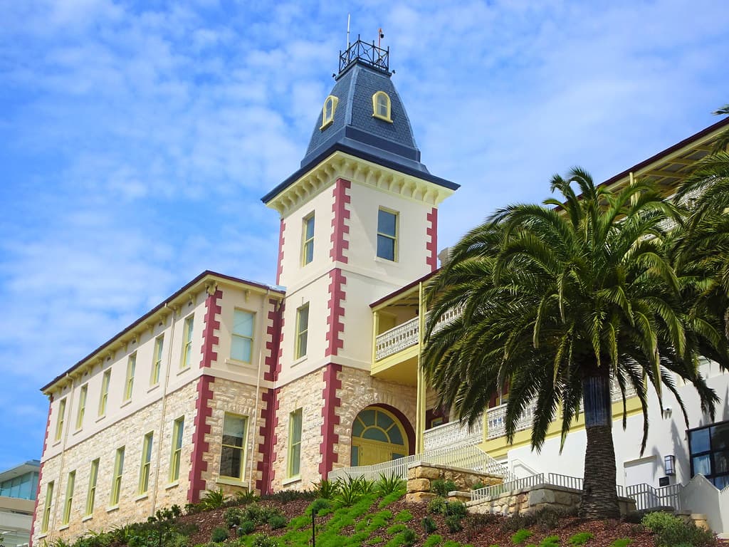 Sorrento on the Mornington Peninsula. The old Mornington Hotel built in 1878. It is  now the five star Intercontinental Hotel.
