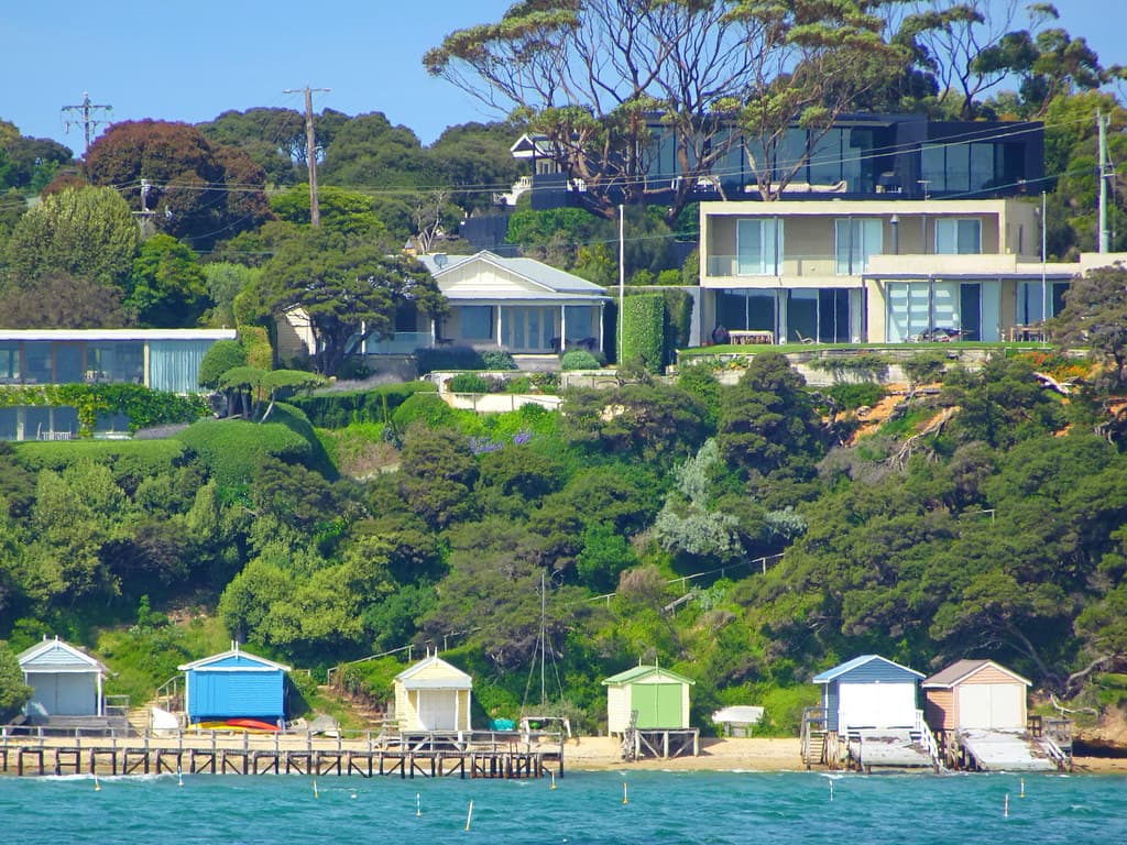 Sorrento on the Mornington Peninsula. Millionaires Row.