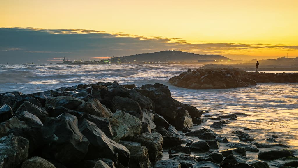 Plage de Frontignan — photo by . Christian Ferrer .
