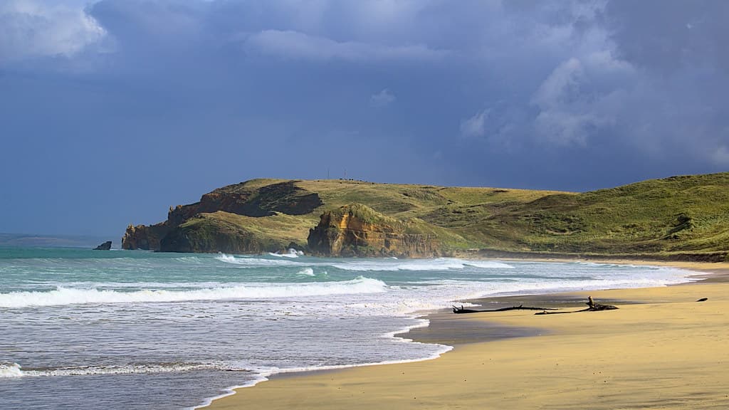 Waitangi Bay Beach
