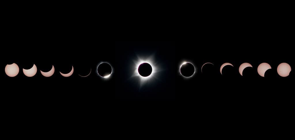 Hybrid Solar Eclipse 2023 - Exmouth, Western Australia