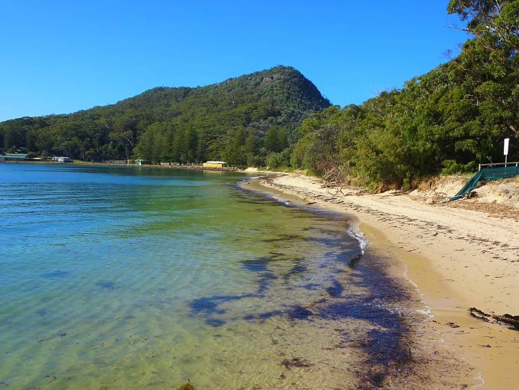 Port Stephens. Shoal Bay near Nelson Bay.