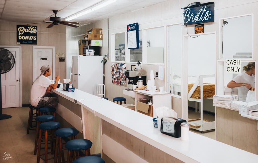Britt's Donuts in Carolina Beach