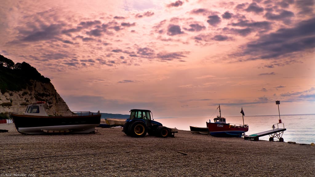 Weston Mouth Beach — photo by Neil. Moralee