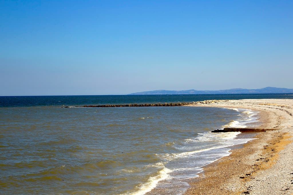 Pensarn Beach — photo by Oneterry AKA Terry Kearney