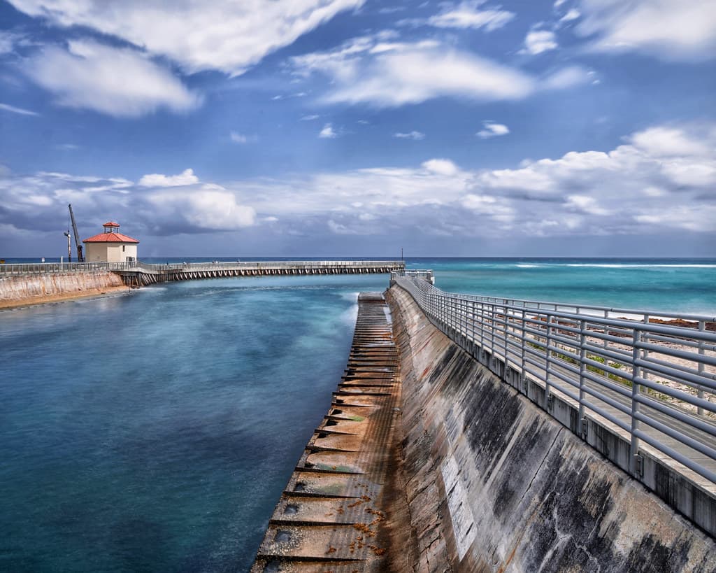 The South Lake Worth Inlet