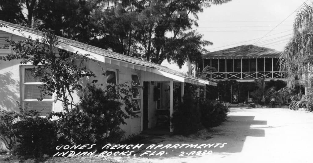 RPPC Indian Rocks FL JONES BEACH APARTMENTS Vacation Accomodations on the Gulf near Belleair Beach Clearwater and Largo in Pinellas County, Florida-