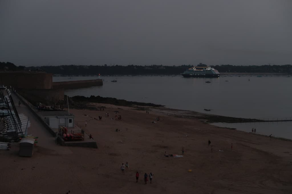 Plage de Bon Secours, St Malo