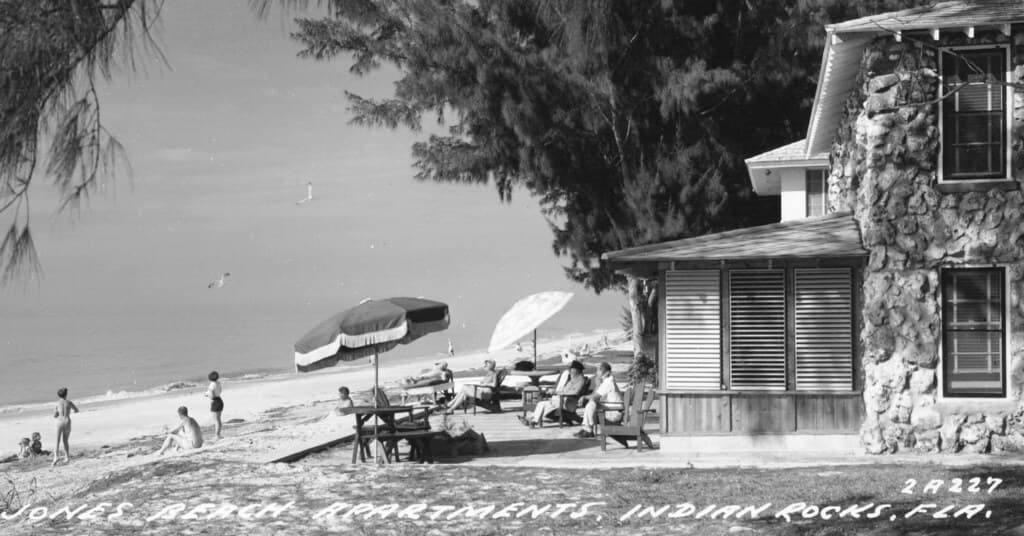 RPPC Indian Rocks FL JONES BEACH APARTMENTS Vacation Accomodations on the Gulf near Belleair Beach Clearwater and Largo in Pinellas County, Florida 1-