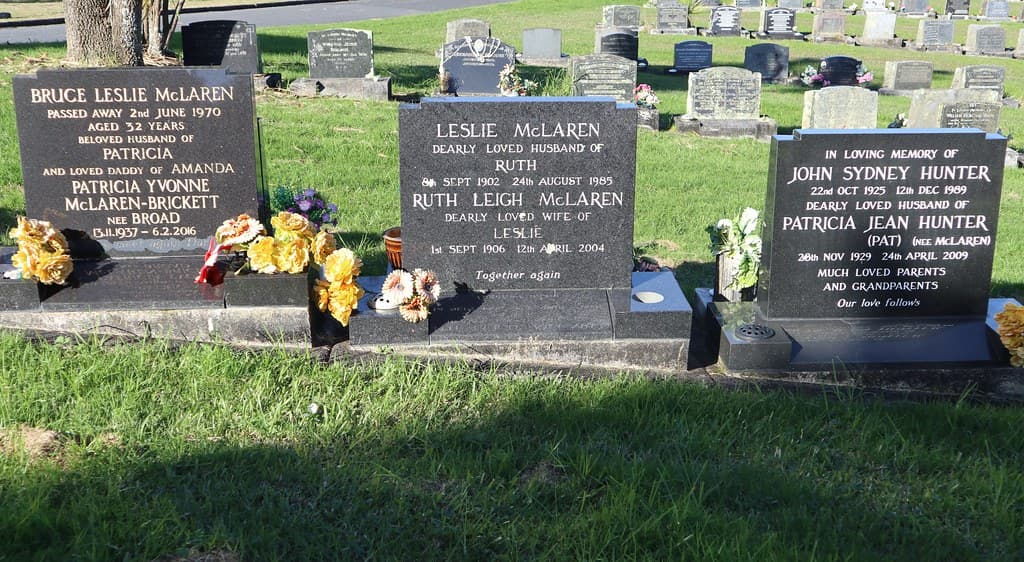 Protestant Berm A, Row 11, Plots 106, 108 & 110