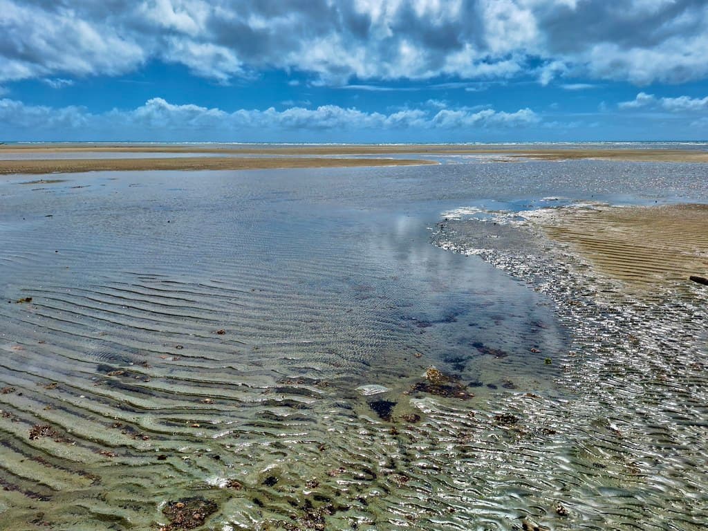 Queens Beach at Don River mouth, Bowen, Australia