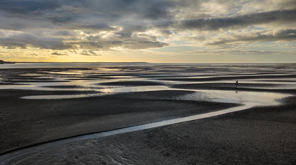 Low Tide Sunset