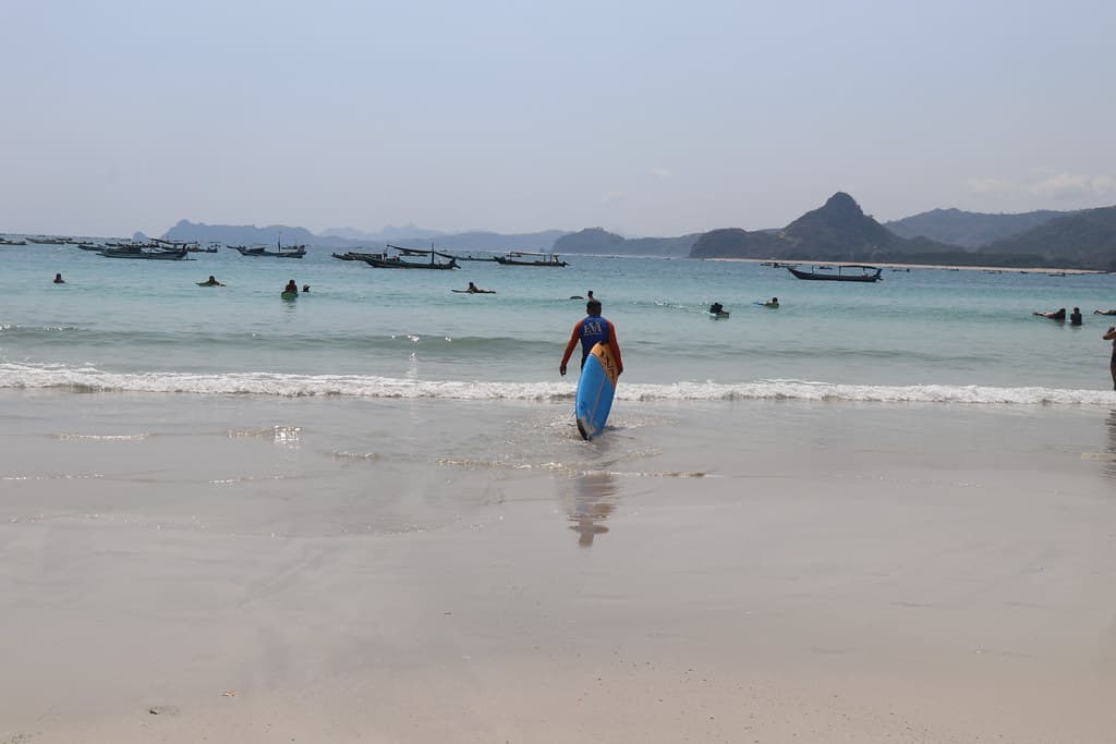 Selong Belanak beach
