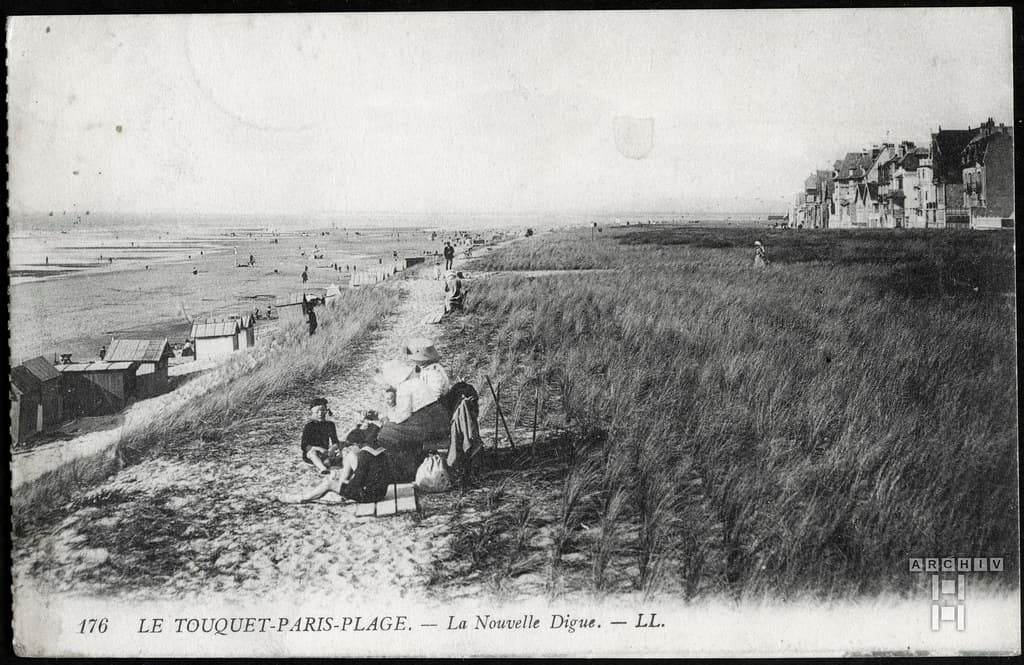 ArchivTappen39(2M)281 Le Touquet-Paris-Plage, La Nouvelle Digue, Frankreich, 1910er
