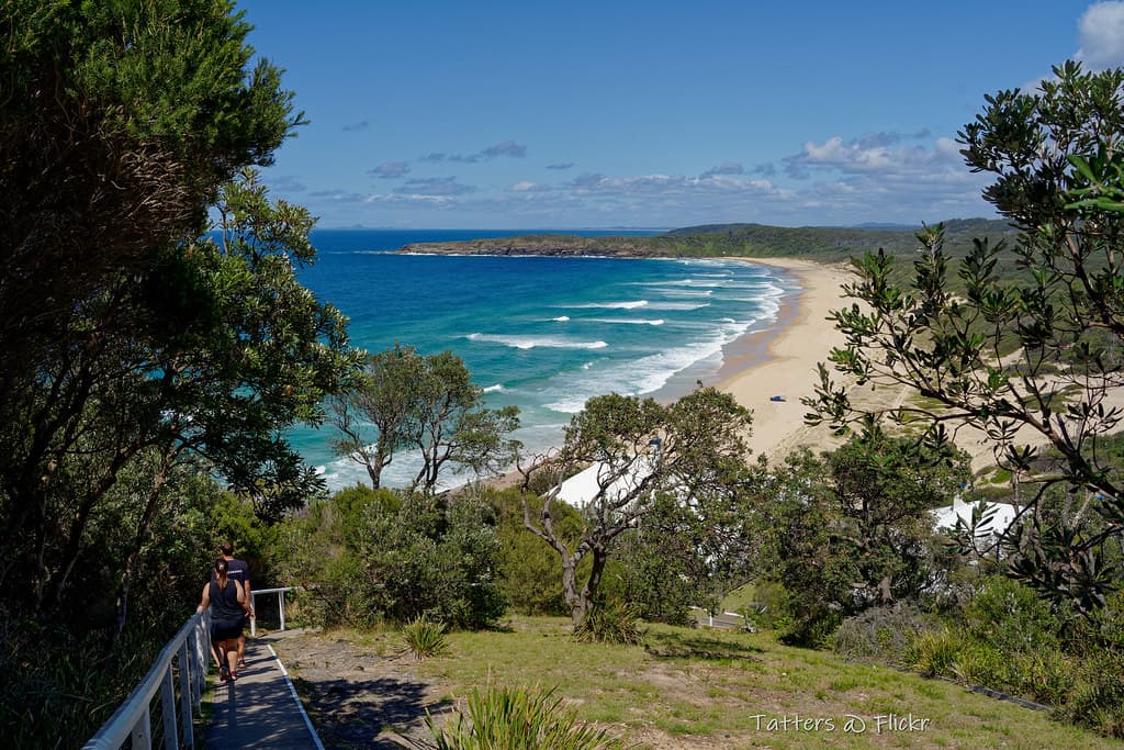 View from Sugarloaf Point Lighthouse