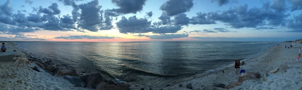 Cape Cod at Sunset - Panorama