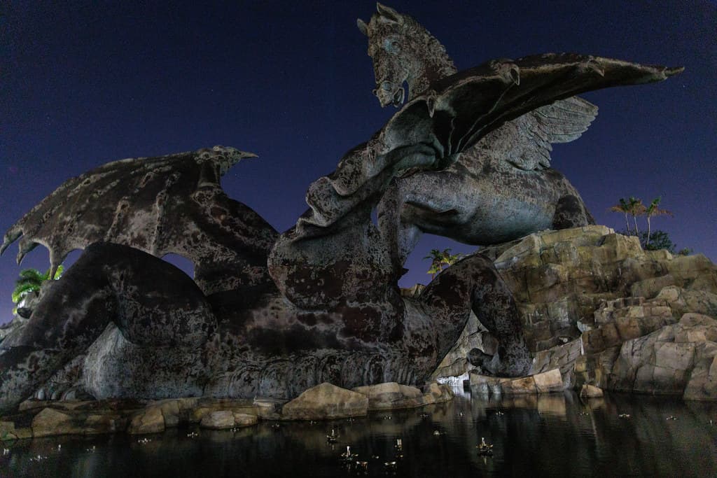 Pegasus and Dragon