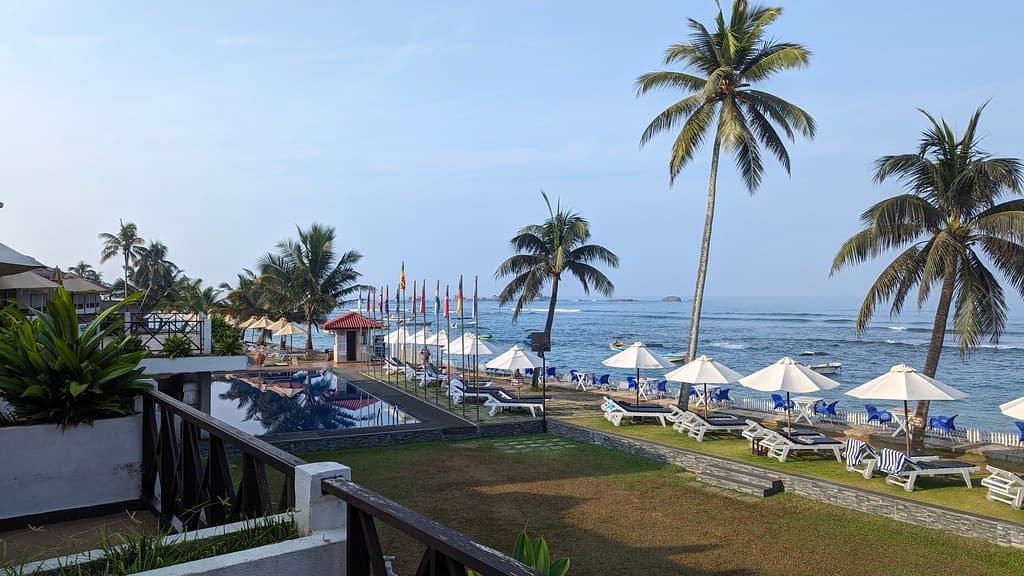Dodanduwa Beach — photo by Dennis S. Hurd
