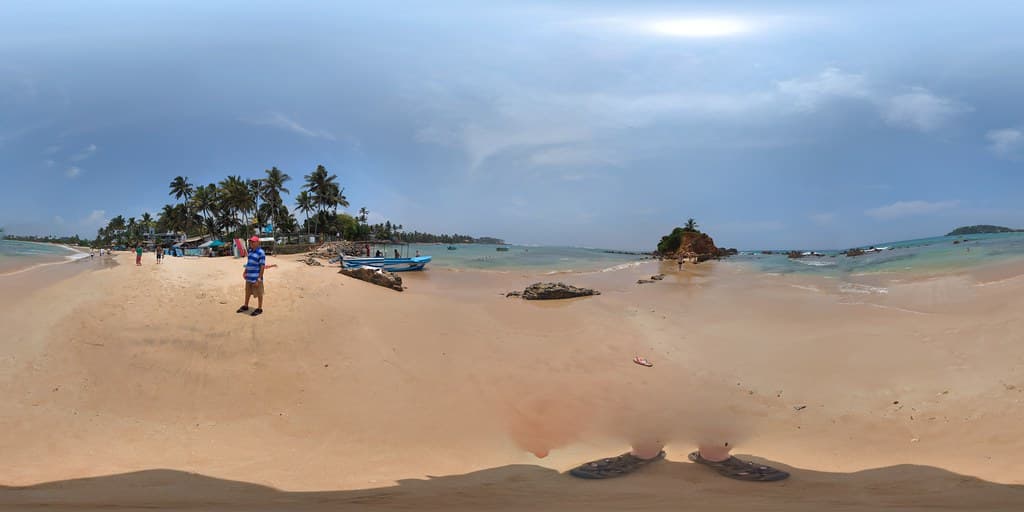 Midigama Beach — photo by Dennis S. Hurd