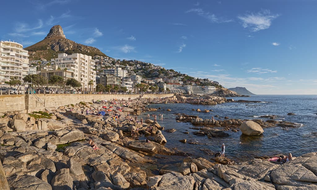 Saunders' Rocks Beach, with Lion's Head on the left