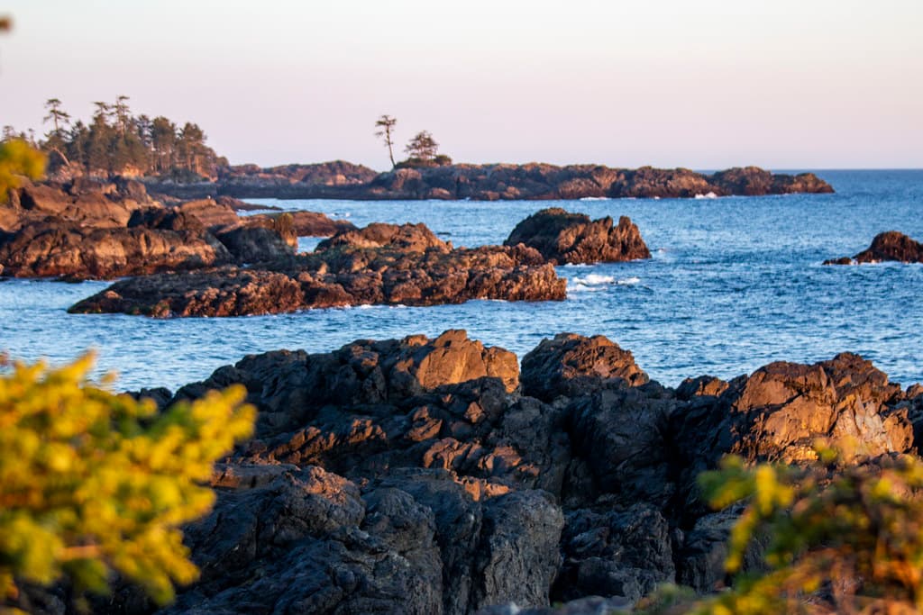 View from the BlackRock inn, Vancouver island, BC